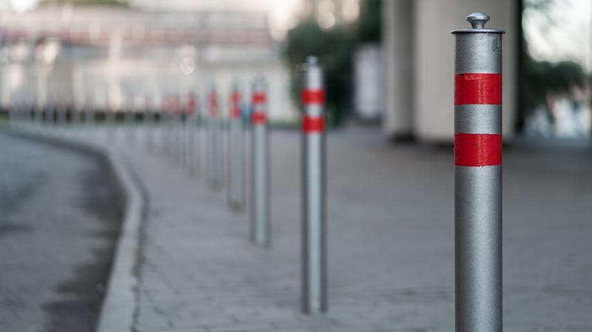 парковочные барьеры в Каневской